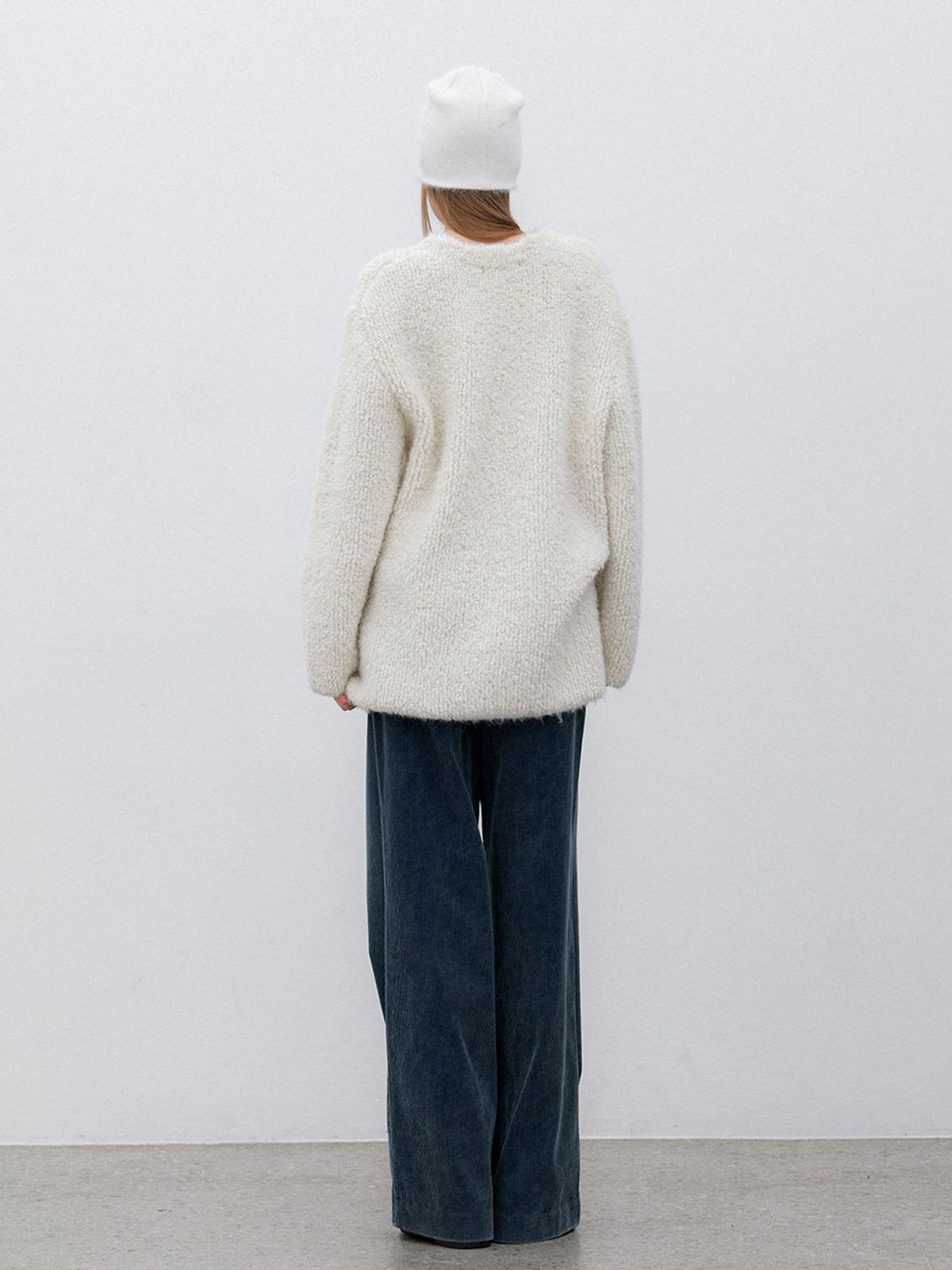 아틀리에 나인(ATELIER NAIN) (PT-5724) HIGH WAIST SOFT WASHING CODUROY PANTS