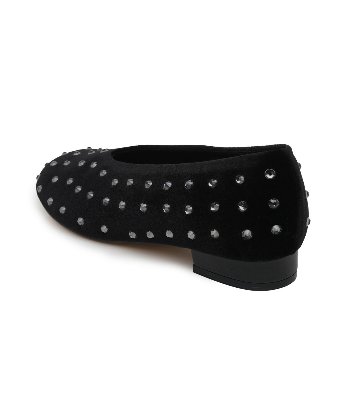 앤버터럼(ANDBUTTERUM) Garnet_Flat_Velvet Black(BF5CPF03BK)