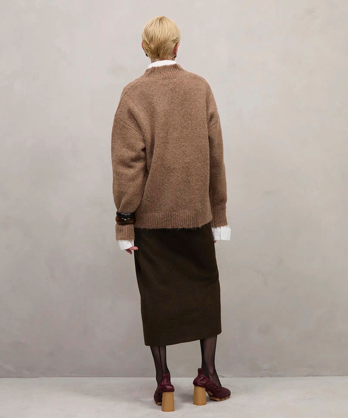 엔타이어 스튜디오(ENTIRE STUDIOS) (U) 데코 스웨터 라이 DECO SWEATER RYE