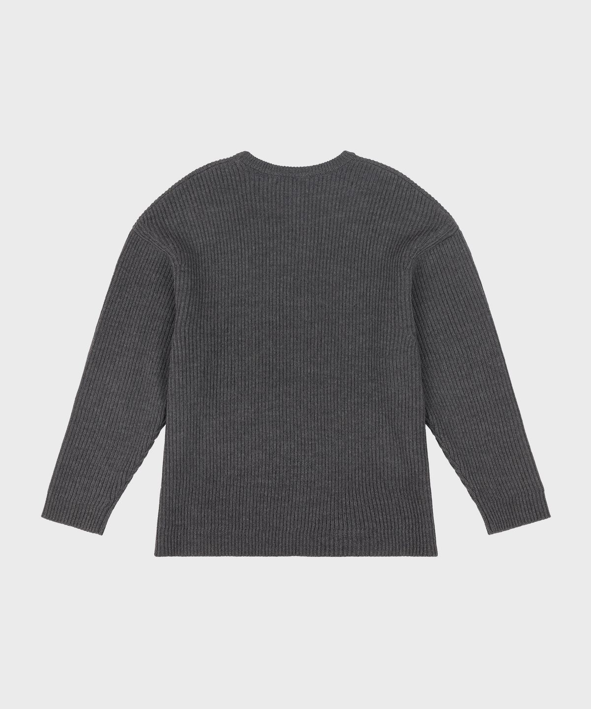엔타이어 스튜디오(ENTIRE STUDIOS) (U) 오버사이즈 니트 크루넥 콘크리트 OVERSIZE KNIT CREWNECK CONCRETE
