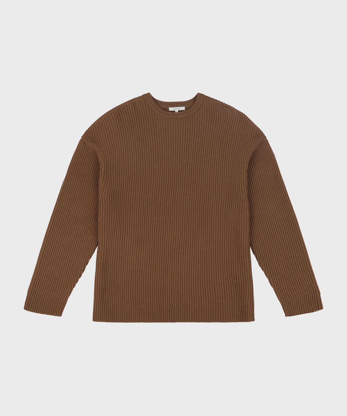 엔타이어 스튜디오(ENTIRE STUDIOS) (U) 오버사이즈 니트 크루넥 토바코 OVERSIZE KNIT CREWNECK TOBACCO