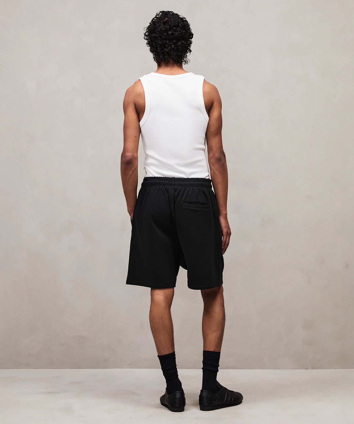엔타이어 스튜디오(ENTIRE STUDIOS) (U) 스탠다드 스웨트 쇼츠 블랙 STANDARD SWEATSHORT BLACK
