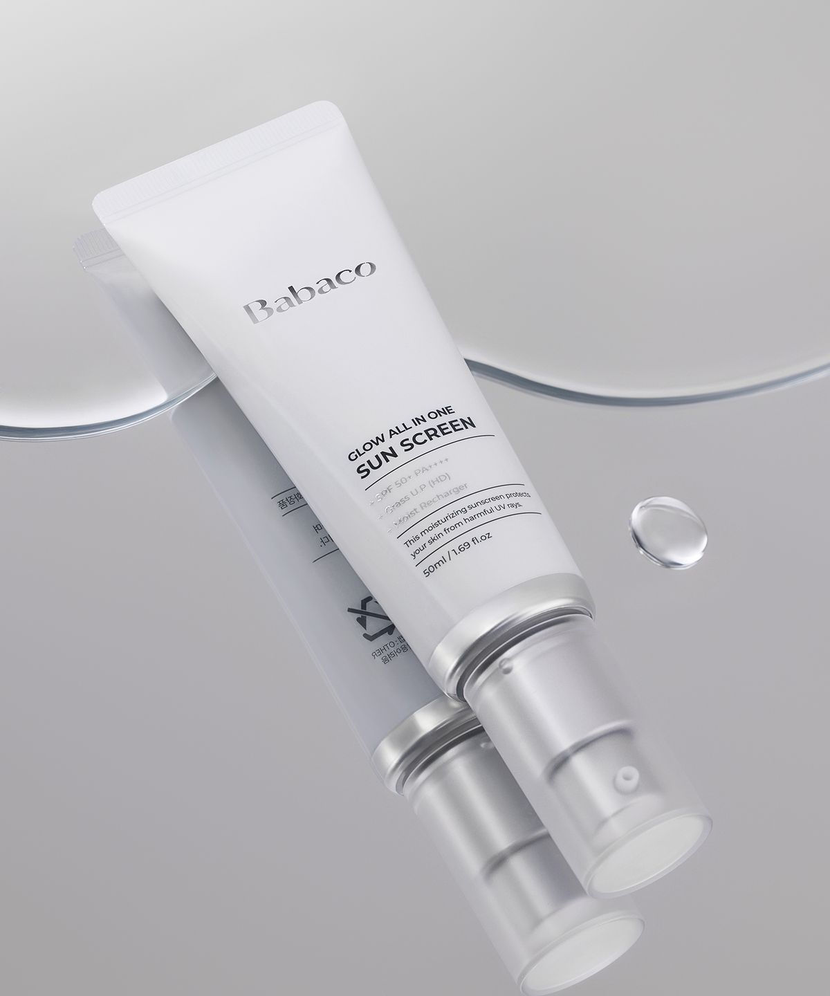 바바코(BABACO) 올인원 물광 선크림 50ml