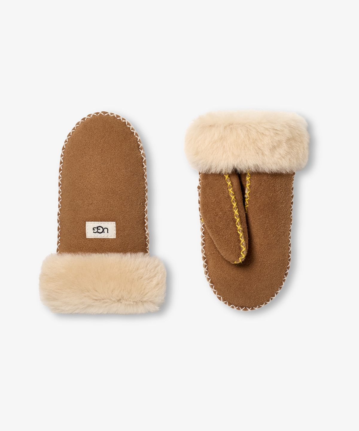 어그 키즈(UGG KIDS) [키즈] 어그 쉽스킨 스티치 장갑 (쉽스킨 미튼 위드 스티치)
