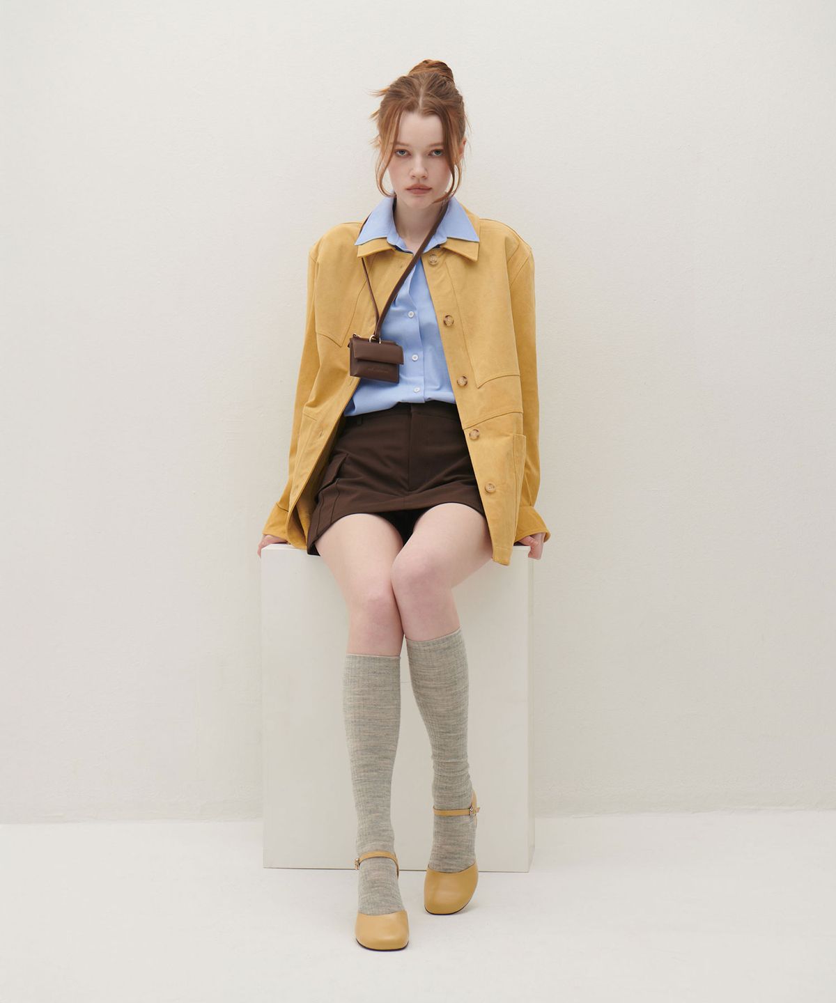 앤버터럼(ANDBUTTERUM) Willow_Mary Jane_Butter(BF5CPJ07BU)