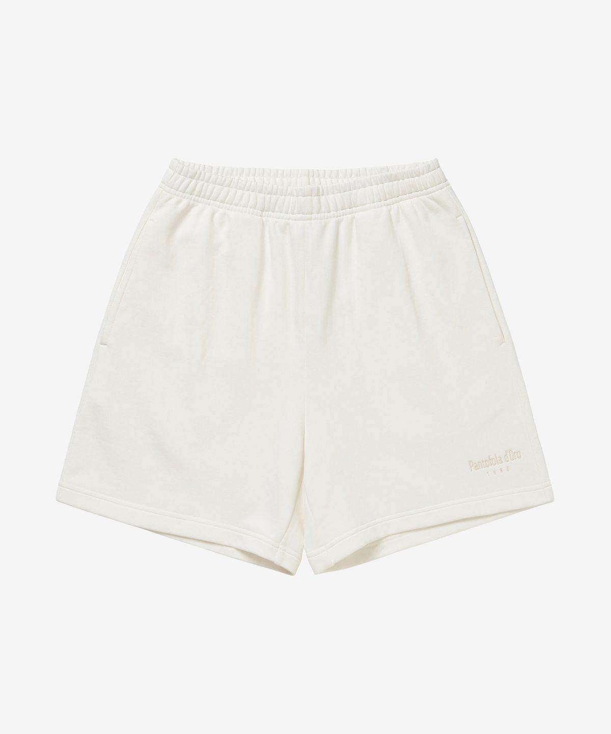 판토폴라도르(PANTOFOLADORO) 데일리 스웨트 숏츠 IVORY