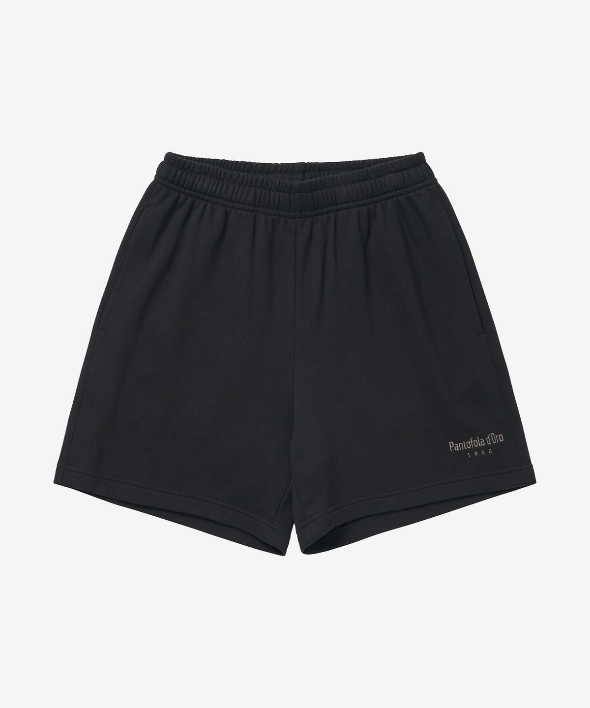 판토폴라도르(PANTOFOLADORO) 데일리 스웨트 숏츠 BLACK