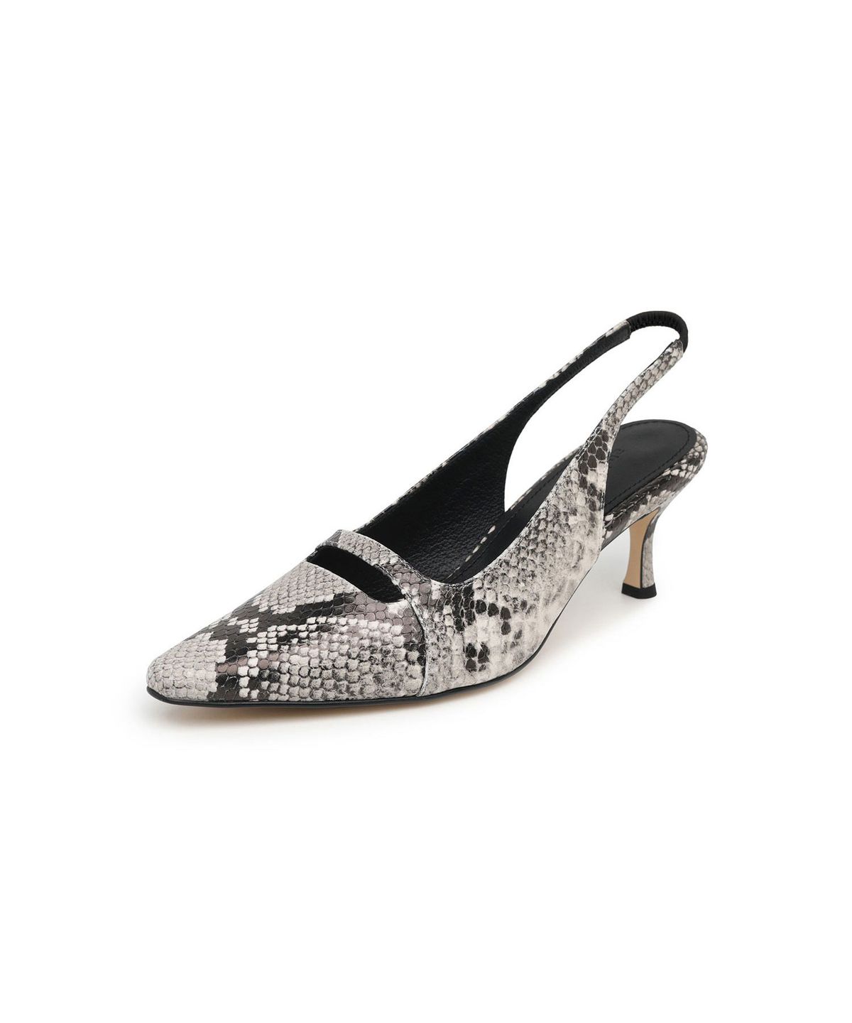 앤버터럼(ANDBUTTERUM) Canyon_Slingback_Skin Python(BF5APB14PY)