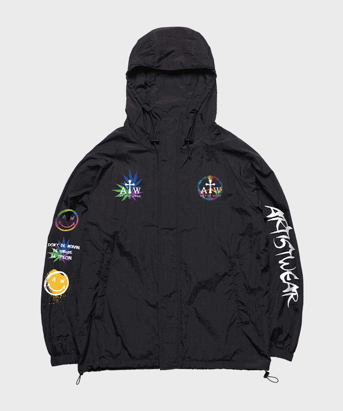 아티스트웨어(ARTISTWEAR) [ATW] 디퍼런트 후드 바람막이