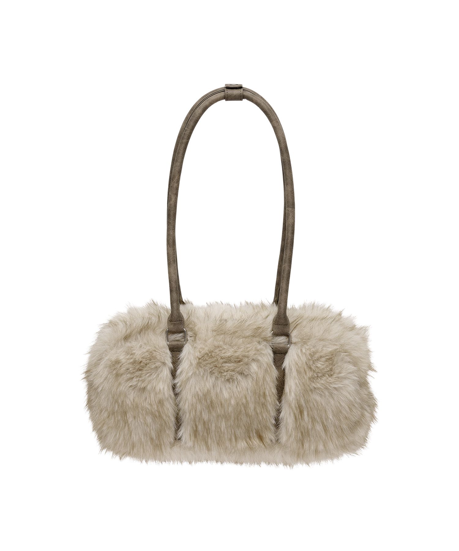 MUSINSA公式 | AMES-WORLDWIDE AMES FUR SHOULDER BAG IVORY