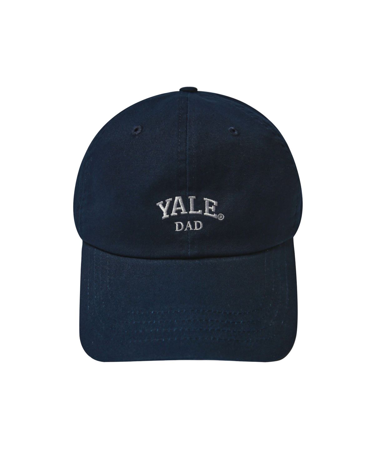 예일(YALE) 엠브로이더리 대드 캡_네이비