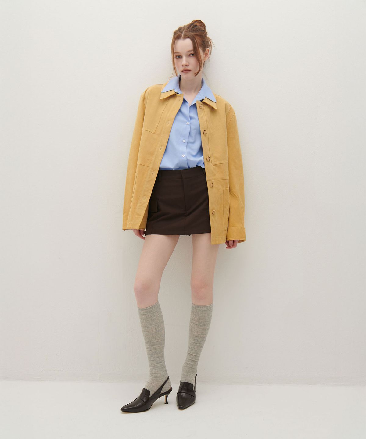 앤버터럼(ANDBUTTERUM) Lyric_Slingback_Deep Borwn(BF5CPB08DB)