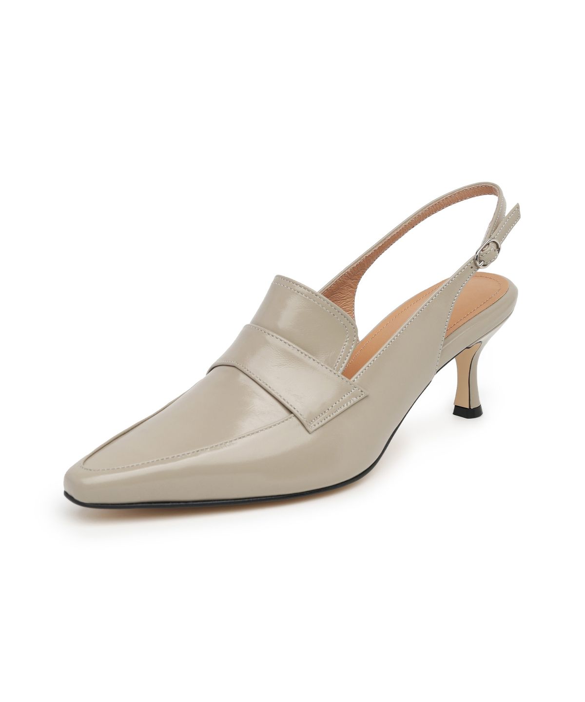 앤버터럼(ANDBUTTERUM) Lyric_Slingback_Warm Gray(BF5CPB08WG)