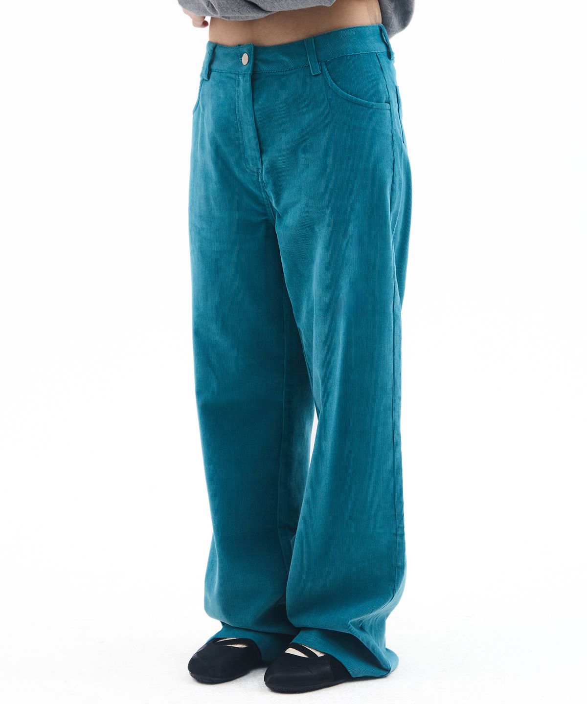 아메스 월드와이드(AMES-WORLDWIDE) CORDUROY EASY PANTS BLUE
