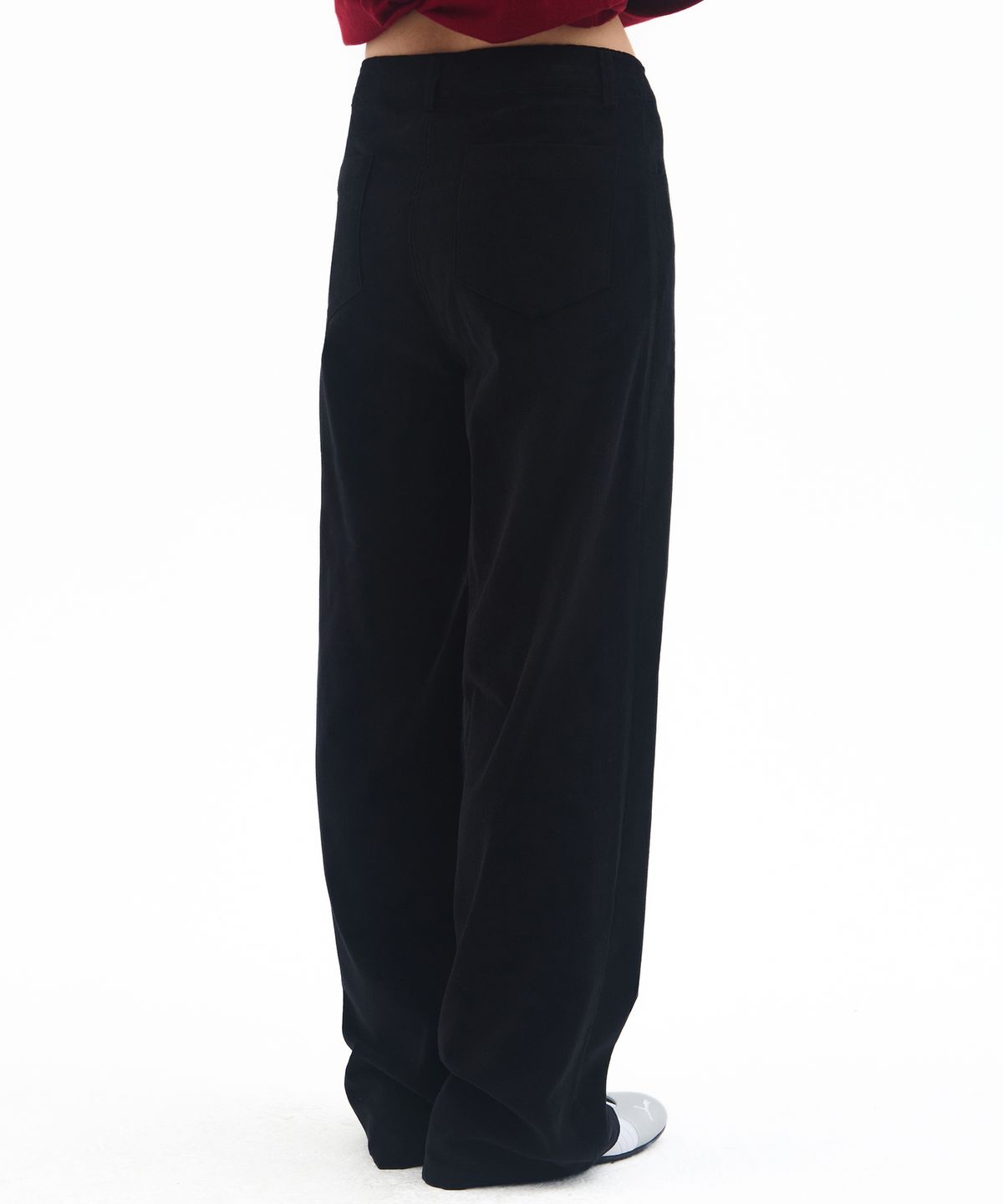 아메스 월드와이드(AMES-WORLDWIDE) CORDUROY EASY PANTS BLACK