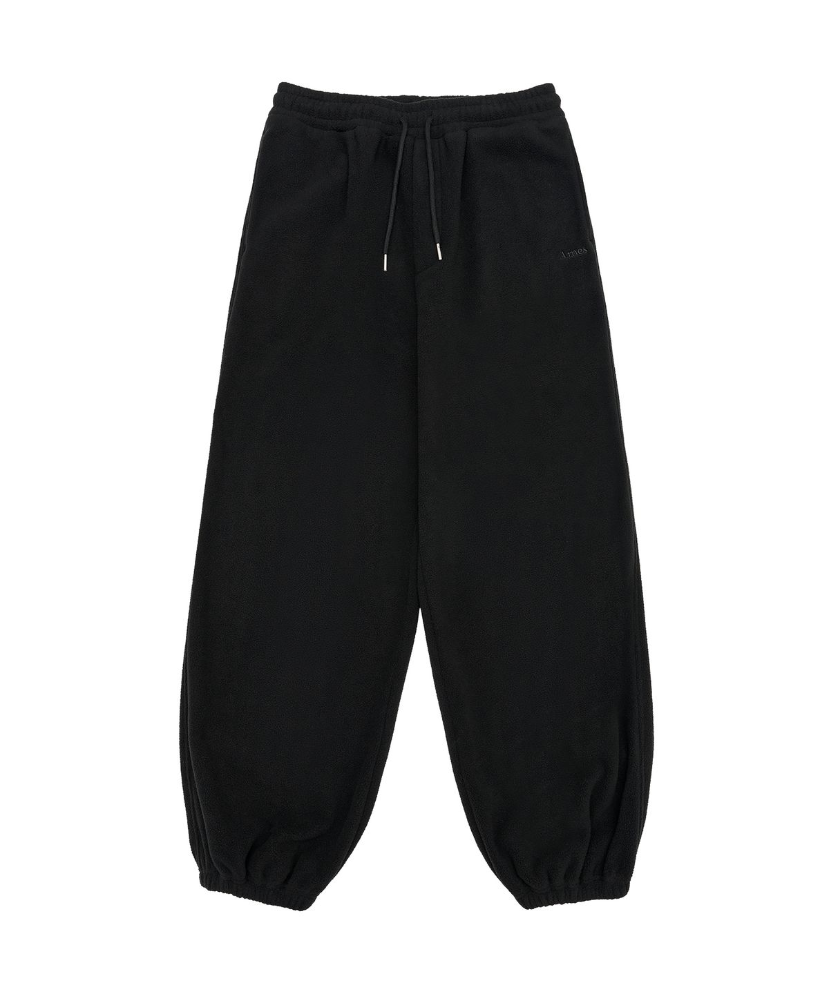 아메스 월드와이드(AMES-WORLDWIDE) FLEECE WIDE JOGGER PANTS BLACK