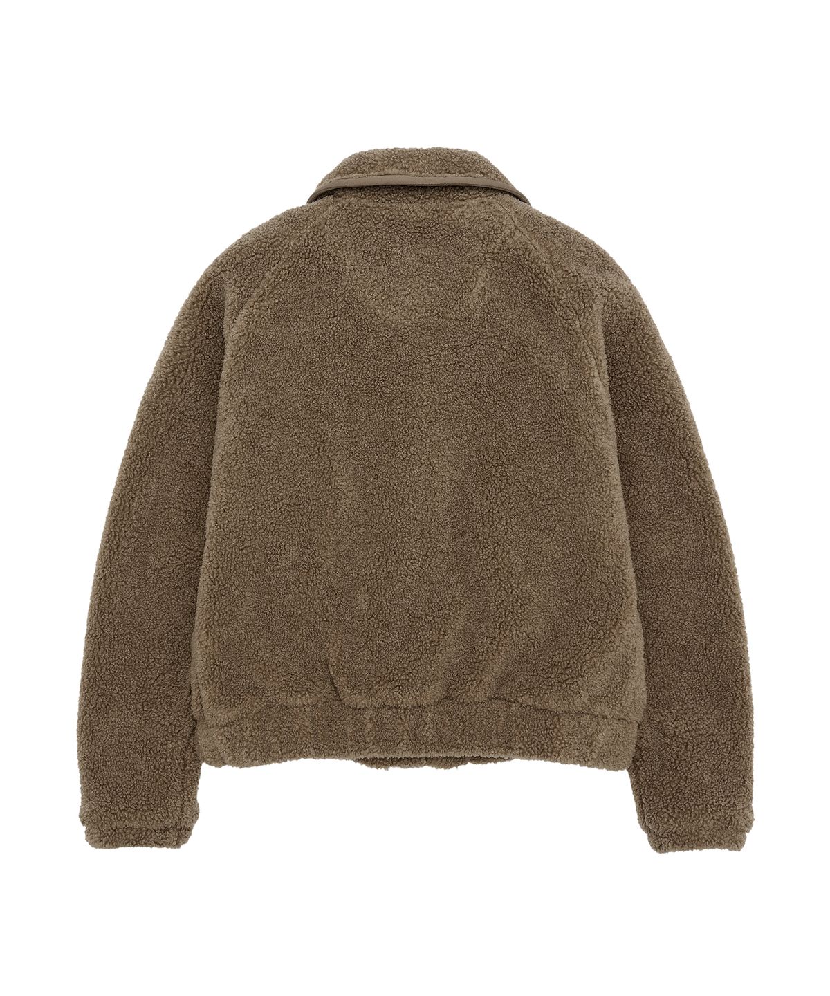 아메스 월드와이드(AMES-WORLDWIDE) COLLAR FLEECE JACKET BROWN