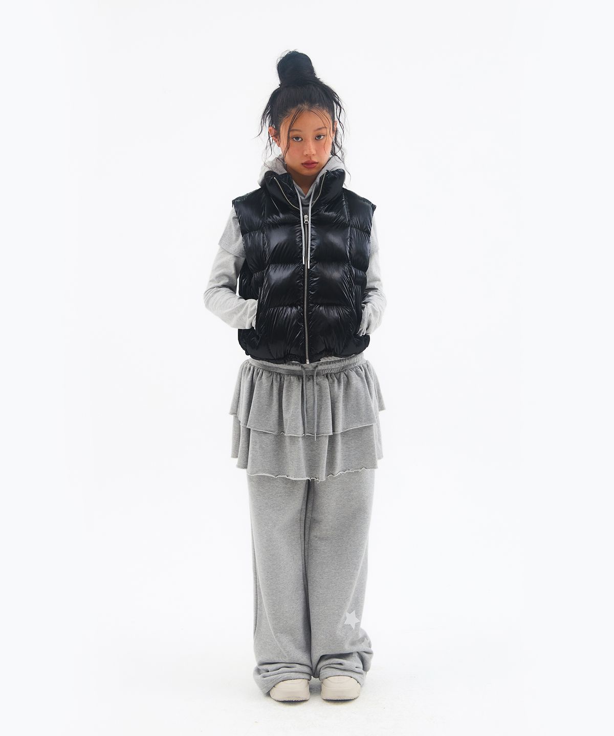 아메스 월드와이드(AMES-WORLDWIDE) AMES PADDING VEST BLACK