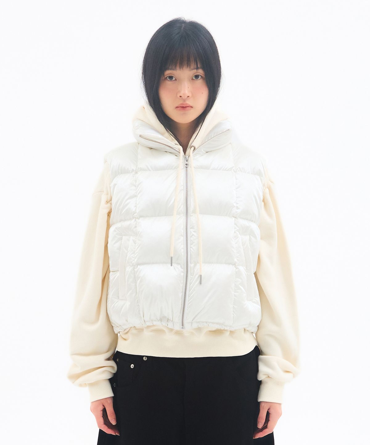 아메스 월드와이드(AMES-WORLDWIDE) AMES PADDING VEST IVORY