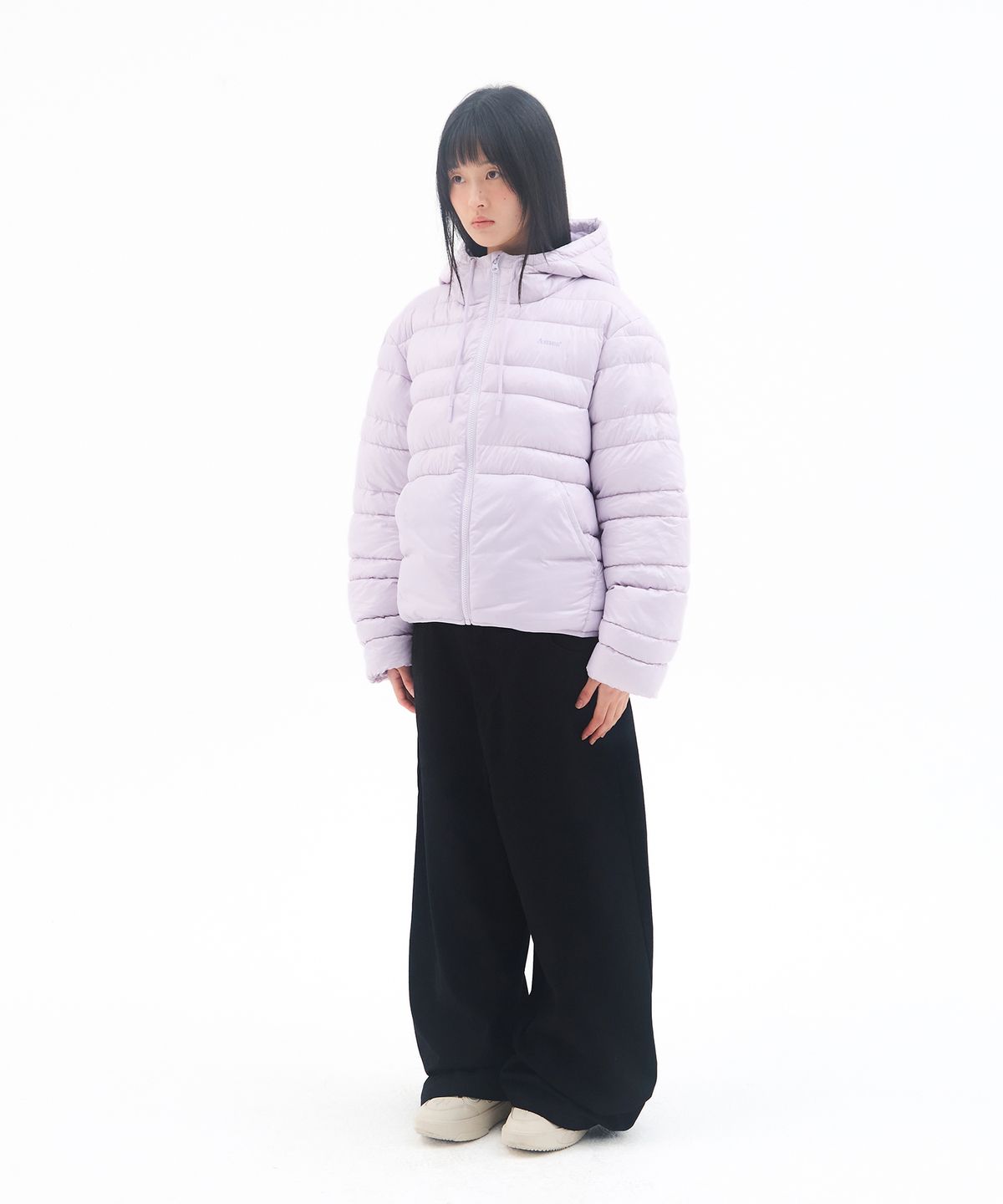아메스 월드와이드(AMES-WORLDWIDE) LIGHT WEIGHT HOODED PADDING LAVENDER