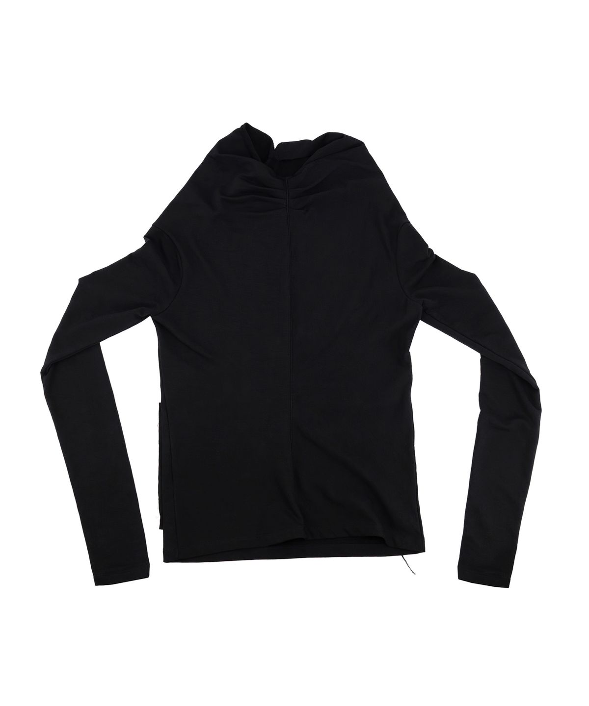선데이오프클럽(SUNDAYOFFCLUB) Bonnie & Clyde Roll-Neck T-Shirt - Black