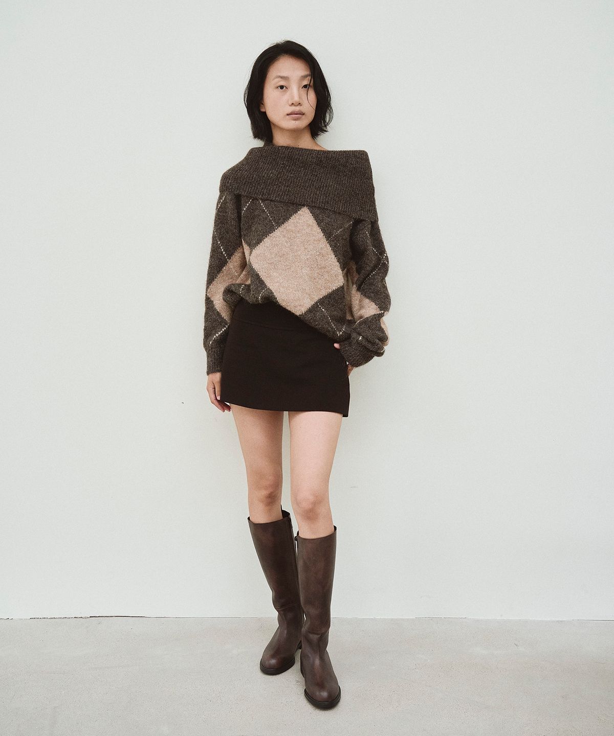 트윗비피(TWVP) Classy Long Boots Brown 클래시롱부츠 브라운 25SF72BR