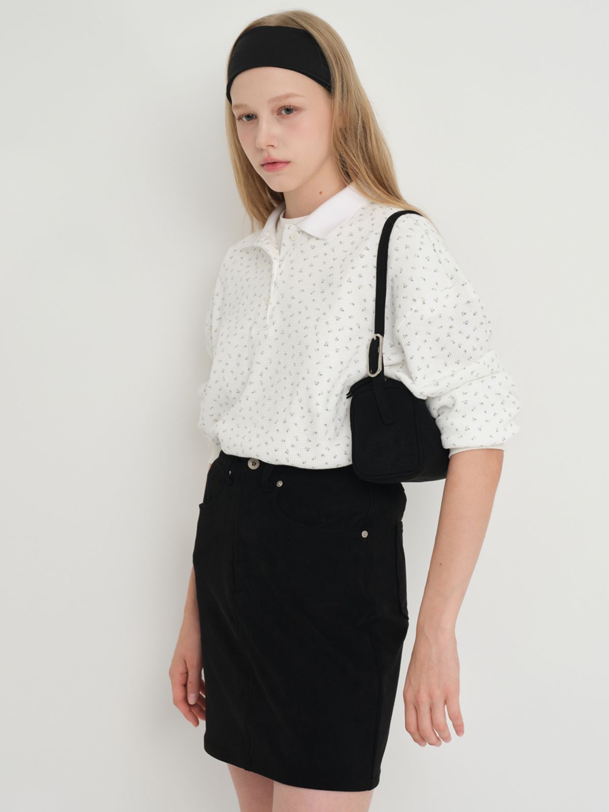 베이루트(BEIRUT) 와일드 플라워 카라 셔츠 화이트