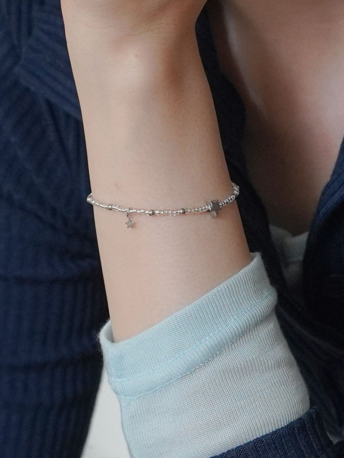 제마드(GEMADE) Star charm bracelet #B075