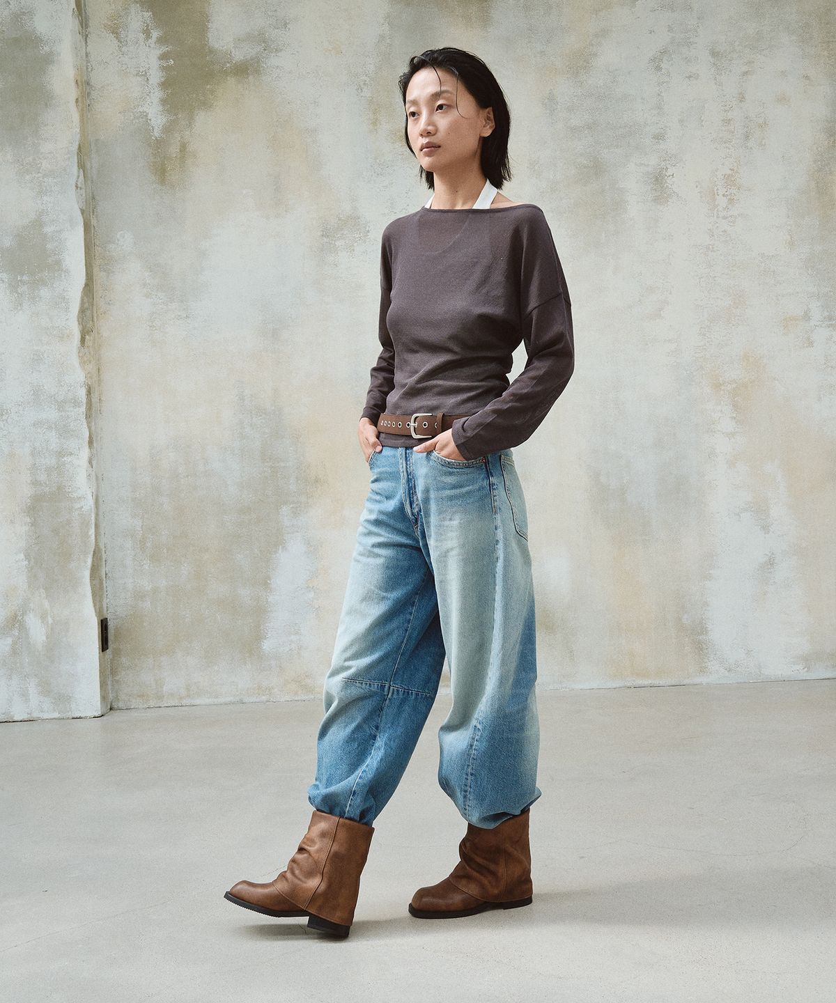 트윗비피(TWVP) Caro Folding Boots (3Color)  카로 폴딩부츠 25SF06T