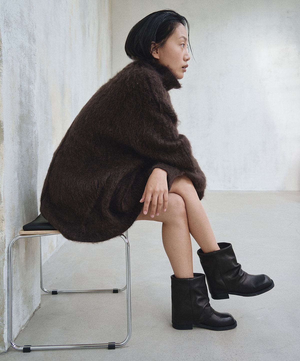트윗비피(TWVP) Caro Folding Boots (2Color)  카로 폴딩부츠 25SF06W