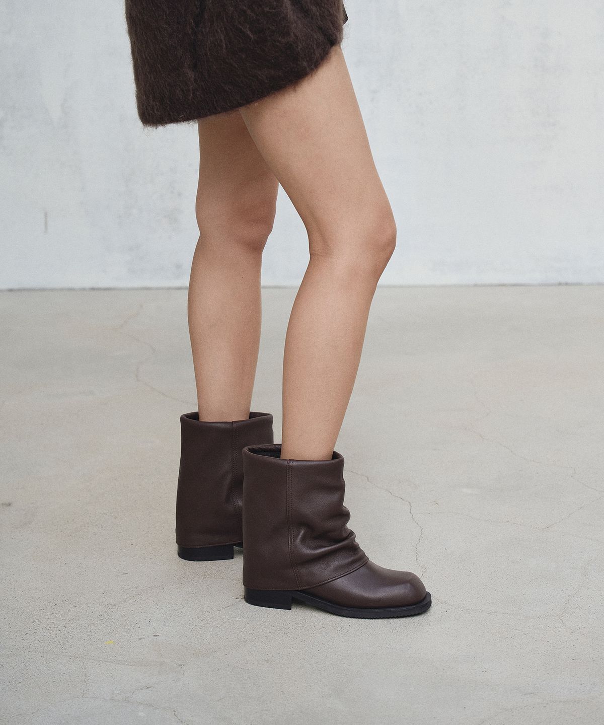 트윗비피(TWVP) Caro Folding Boots (2Color)  카로 폴딩부츠 25SF06W