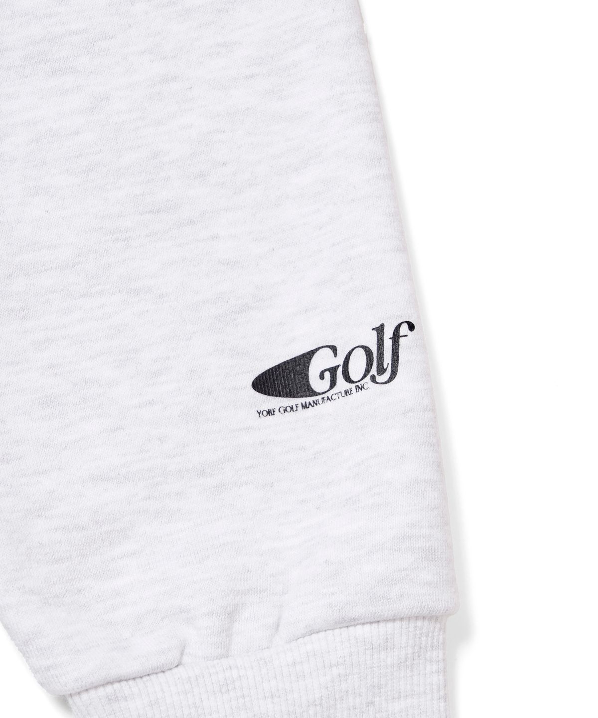 욜프(YORF) YORF SWEATSHIRTS FRENCH TERRY MUSHROOM WHITE MELANGE