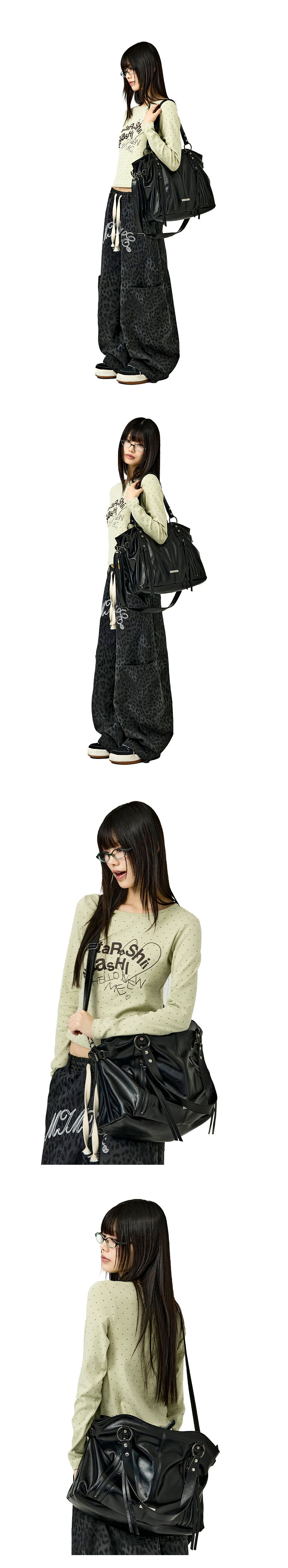 MUSINSA公式 | MIMTHEWARDROBE ラバーモータービッグバッグ
