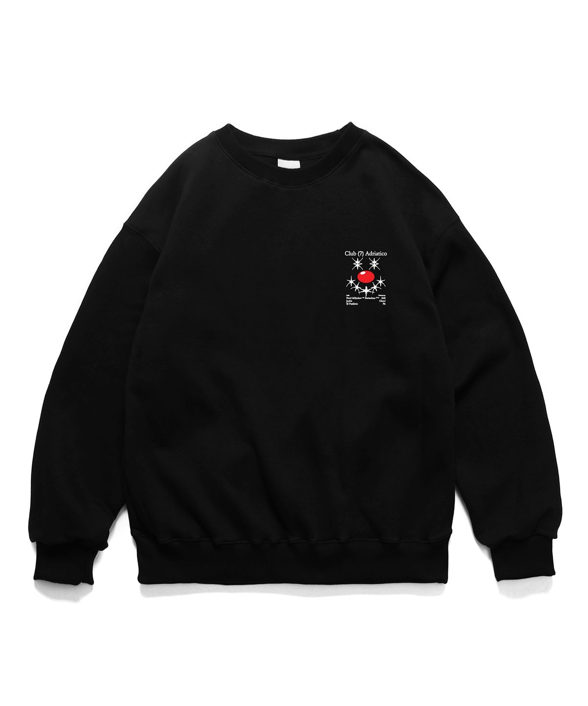 앱놀머씽(ABNORMALTHING) 클럽 루즈핏 맨투맨 3컬러
