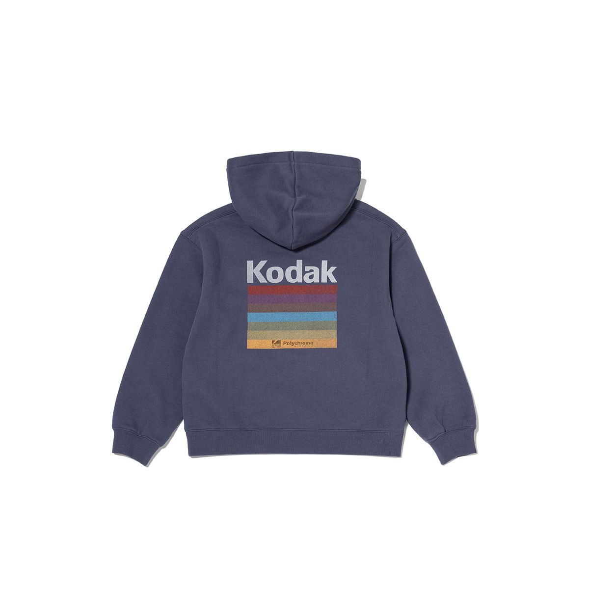 코닥 키즈(KODAK KIDS) 레인보우 기모 후드 키즈 NAVY