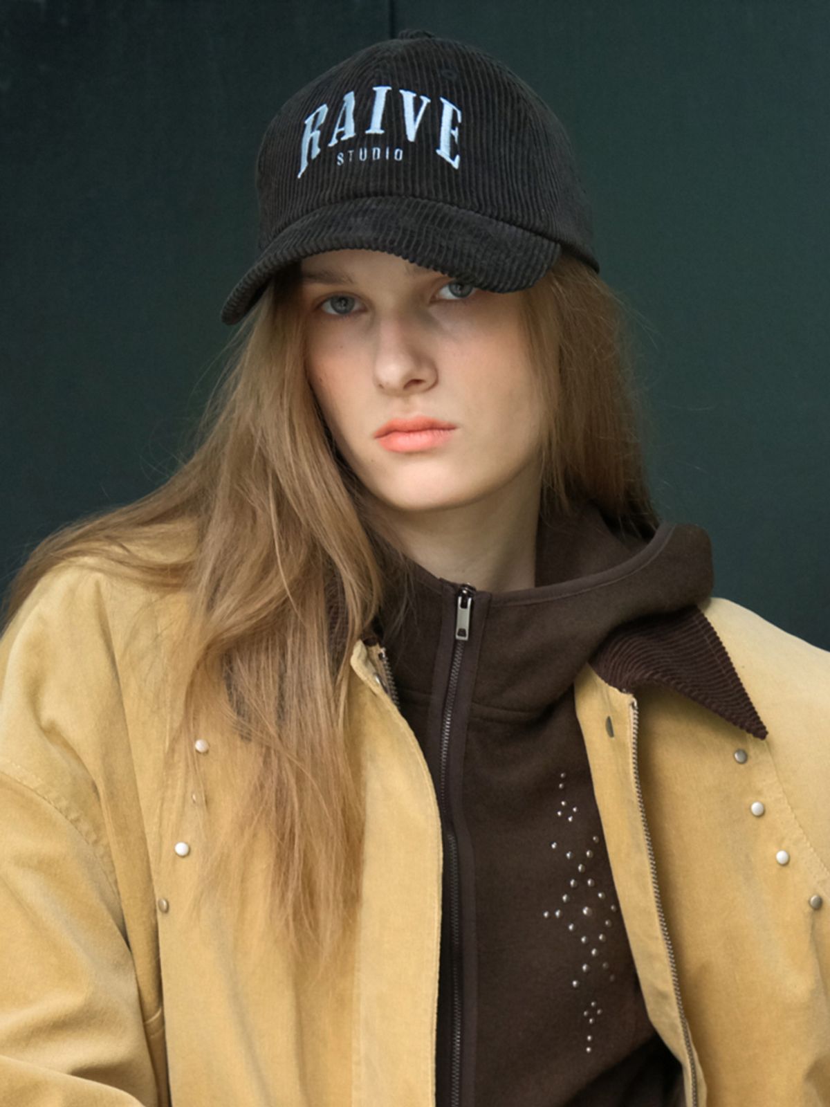 레이브(RAIVE) Raive Corduroy Ball Cap VX5WA627_4color