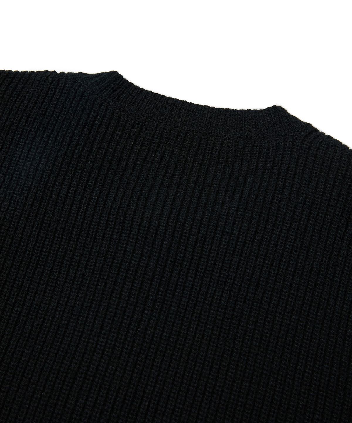 엠엠아이씨(MMIC) OVERLAP CARDIGAN (BLACK)