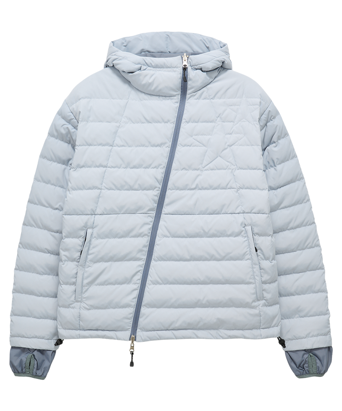 단델(DANDEL) DD star quilting light down jacket (SKY BLUE)