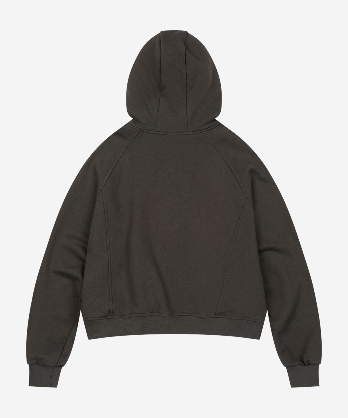 하트익스플로러(HEARTEXPLORER) Twist-pinched hoodie zip-up (charcoal grey)