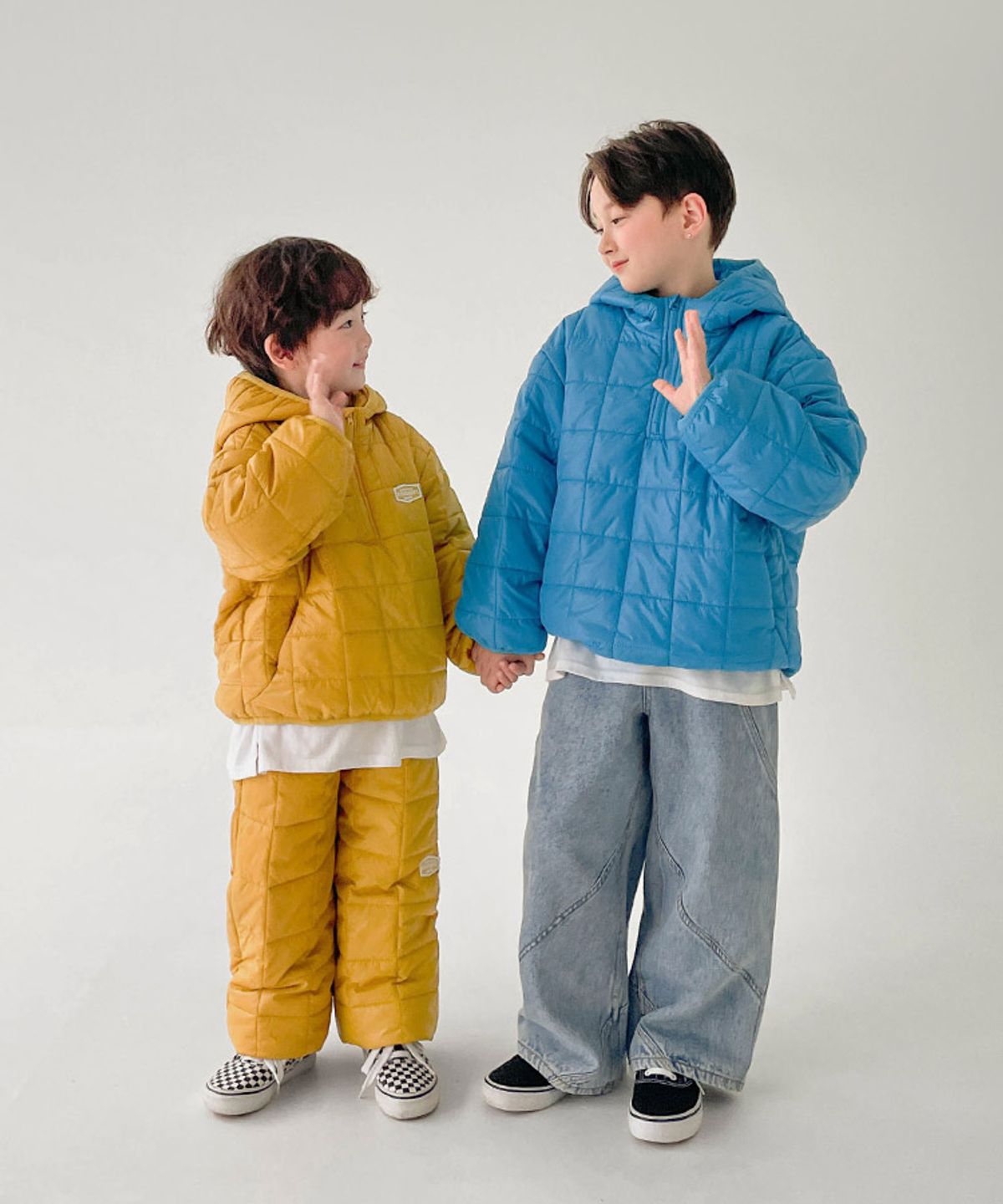베리클로젯(BERRYCLOSET) 마이크로 패딩 조거 팬츠 (경량)