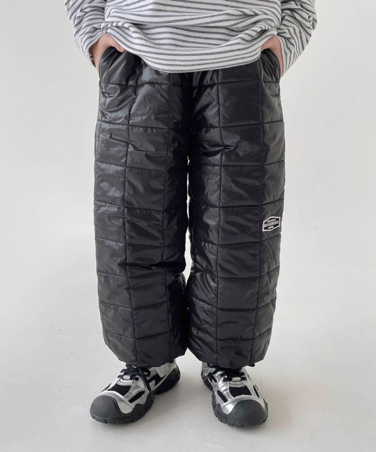 베리클로젯(BERRYCLOSET) 마이크로 패딩 조거 팬츠 (경량)