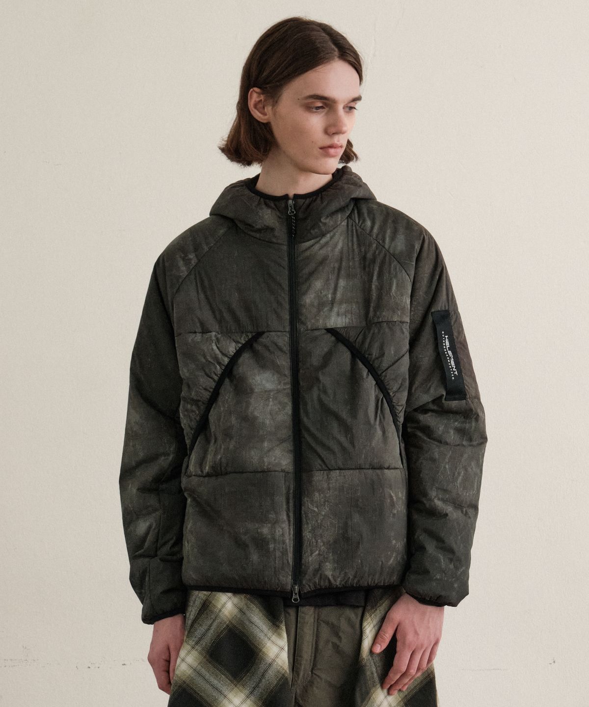 힐리먼트(HELEMENT) 몽블랑 마운틴 패딩 자켓 (CAMO)
