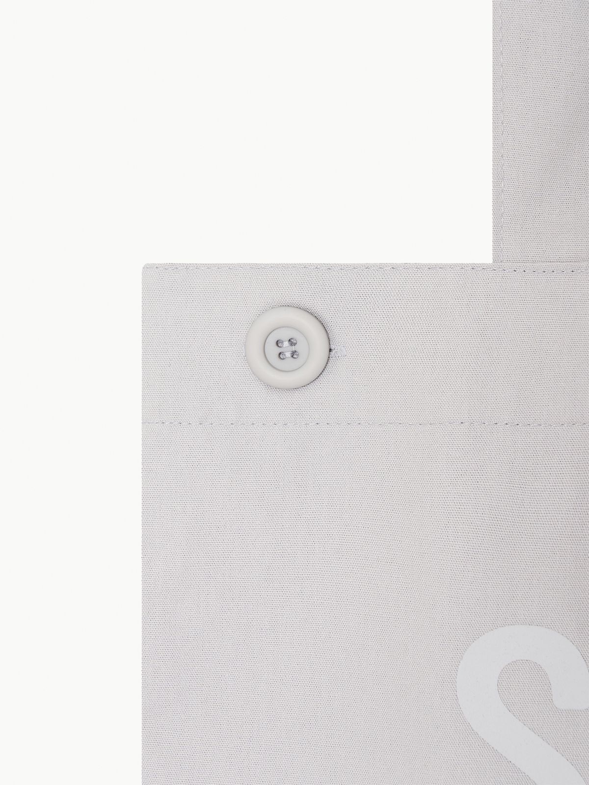세이지가(SAGEGA) Button Tote Bag (Gray)