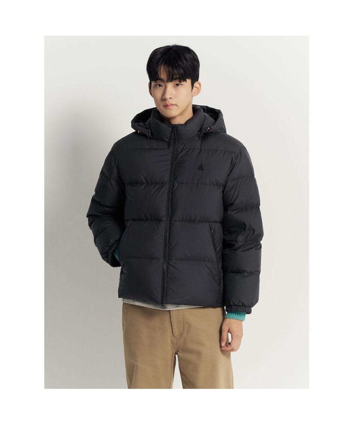 빈폴 멘(BEANPOLE MEN) 클래식 푸퍼 다운 재킷 - 블랙