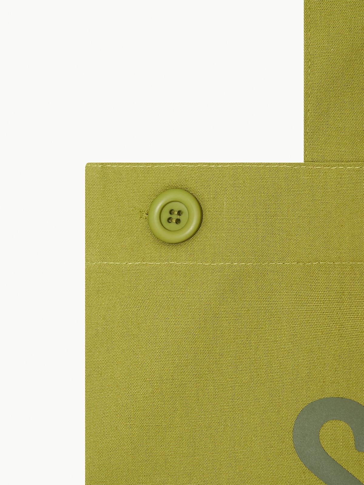 세이지가(SAGEGA) Button Tote Bag (Pistachio)