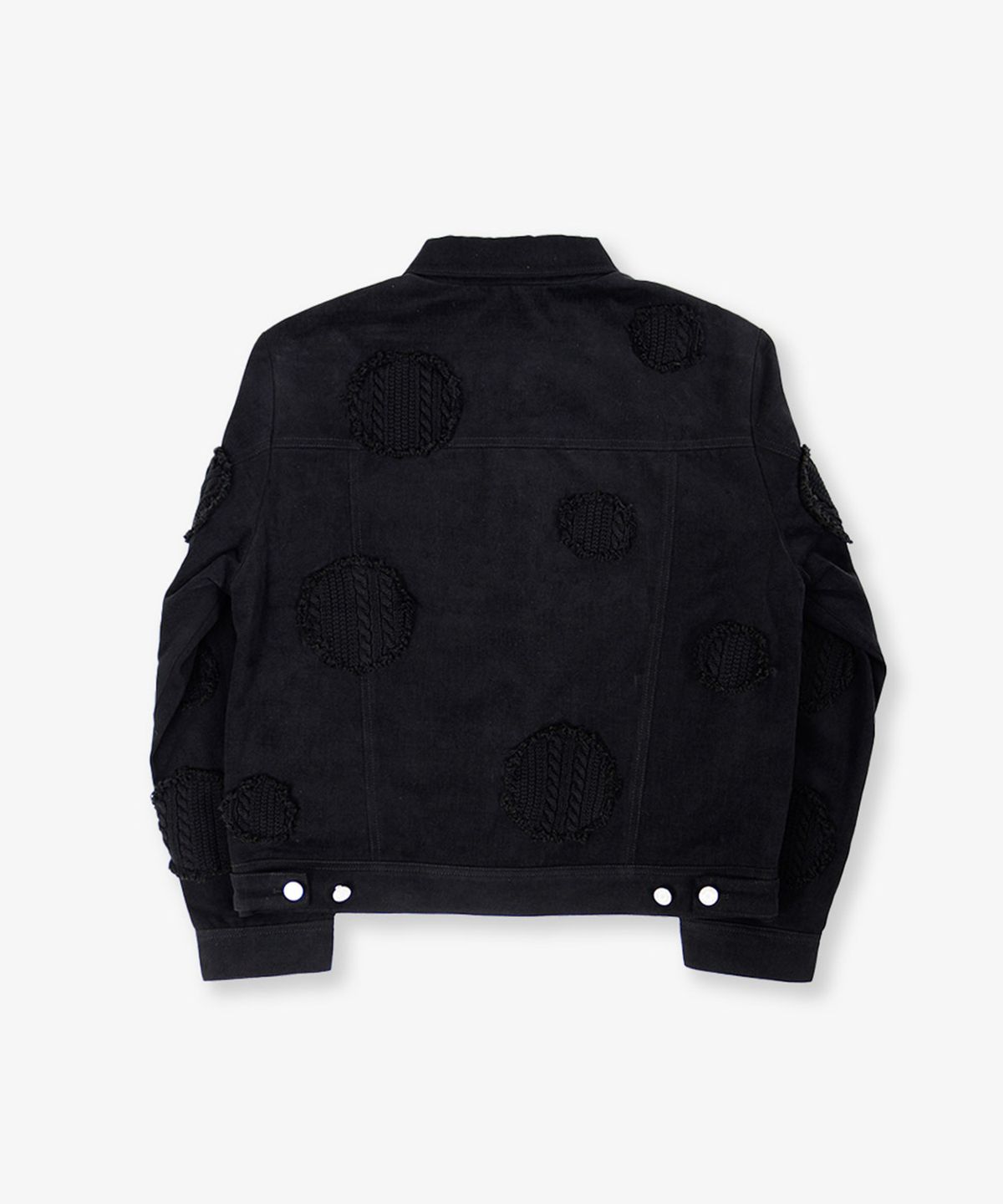 애니타임로릭(ANYTIME LOREAK) [TRSC] COTTON BLOSSOM JACKET - BLACK