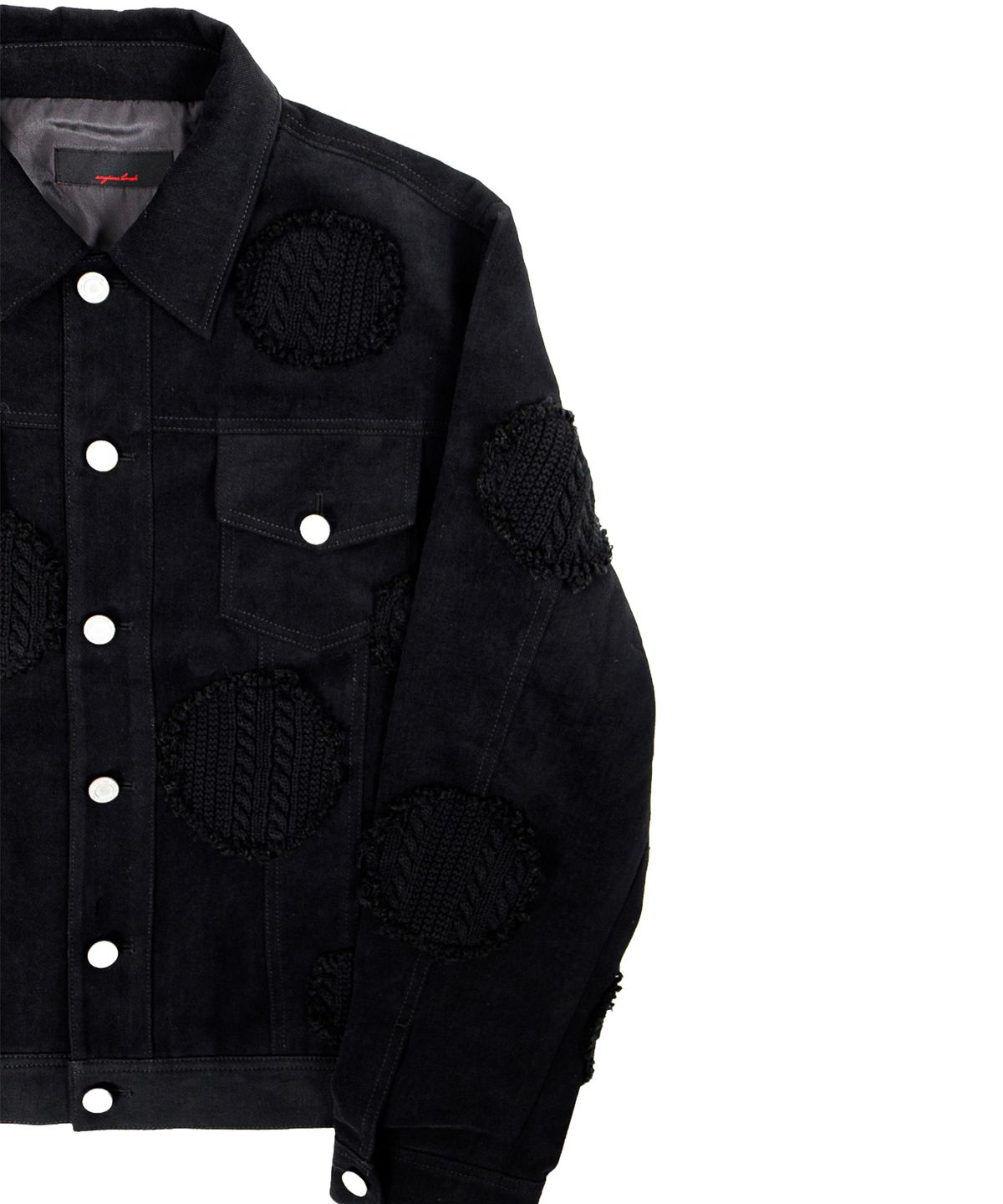 애니타임로릭(ANYTIME LOREAK) [TRSC] COTTON BLOSSOM JACKET - BLACK