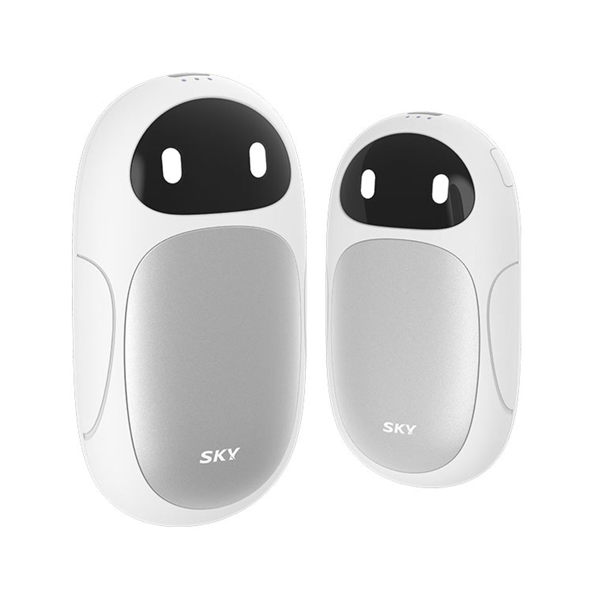 스카이 케어(SKY CARE) 로보 2in1 충전식 손난로 전자 핫팩 C타입 HWR