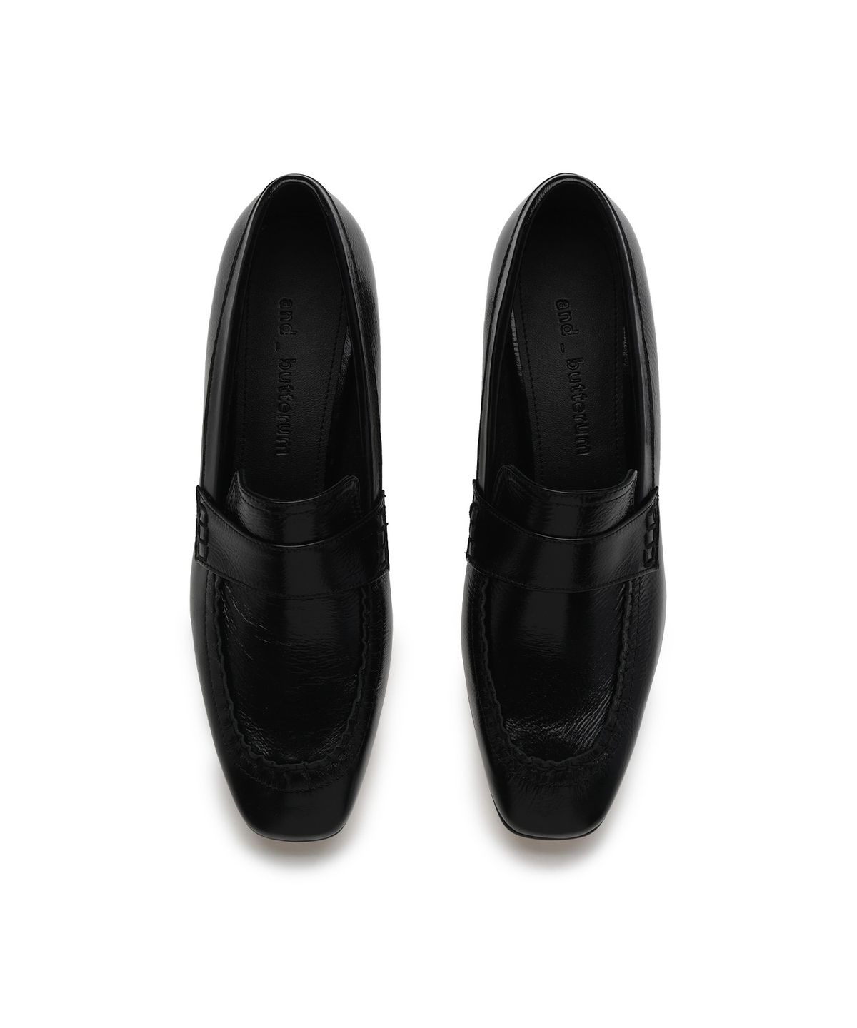 앤버터럼(ANDBUTTERUM) Ripple_Loafer_Black(BF5CLO13BK)