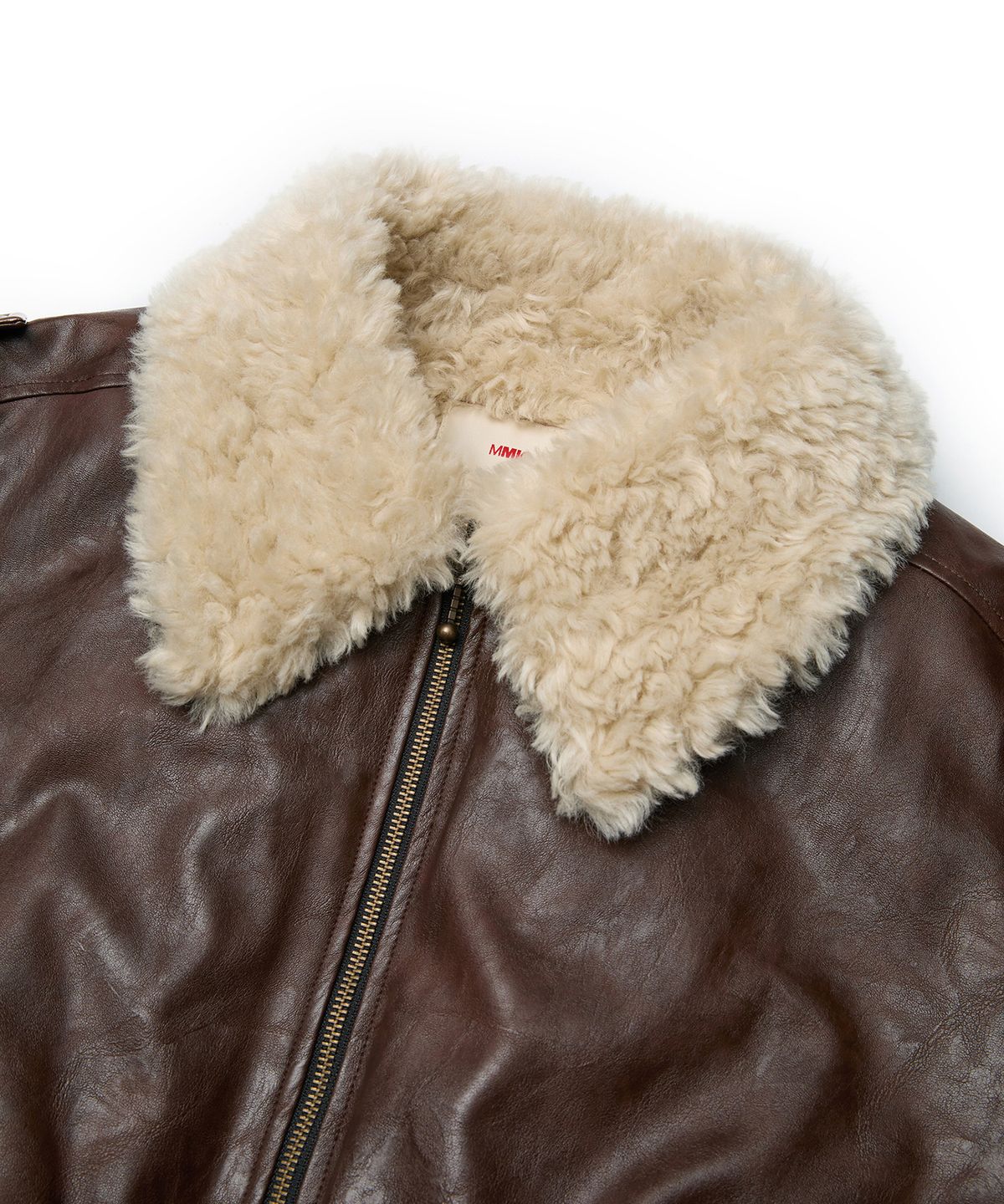 엠엠아이씨(MMIC) PILOT JACKET (BROWN)